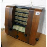 Old Valve radio - Peto Scott 1947