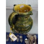 Interesting signed puzzle jug A/F