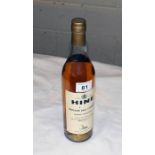 Bottle of Hine vintage 1961 Grand Champaign Cognac 70cl