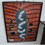 Aboriginal Australian artwork picture