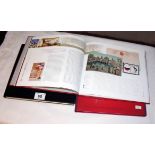 Royal Mail millennium stamp album & another