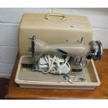 Electric sewing machine - working