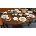 Large collection of Denby (46 pieces)