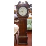 30 hour oak cased Grandfather clock