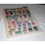 Collection of over 290 stamps - Mainly mint