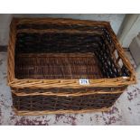 Large wicker bread basket