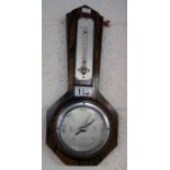 Small oak barometer