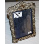 Silver picture frame