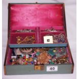 Jewellery box and contents