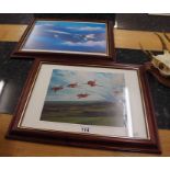 2 prints - Concord & Red Arrows