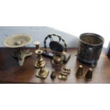 Collection of brass and copper