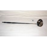 Whiskey ladle with inset coin