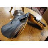 Leather saddle - English Springtree