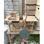 Corn scales, weights, hanging scales & seed drill