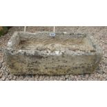 Small stone trough