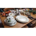 Large collection of assorted china, glass etc