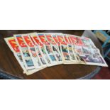 12 Eagle comics