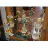 4 Royal Worcester figures