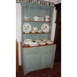 Pine and painted dresser