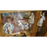 5 Lladro figures