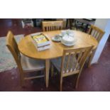 Modern compact dining set