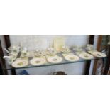 L/E Royal Worcester tea set with certificates