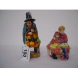 2 Royal Doulton miniature figurines