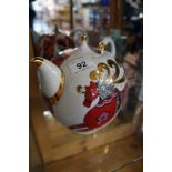 Lomonosov Red Horse tea pot