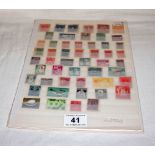 140 + European stamps, all mint