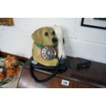 Novelty dog telephone