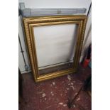 Large gilt picture frame