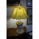 Ornate working table lamp