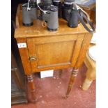 Oak pot cupboard