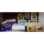 Collection of diecast cars and lorries to include Corgi