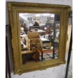 Gilt framed wall mirror