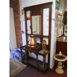 Mahogany hallstand