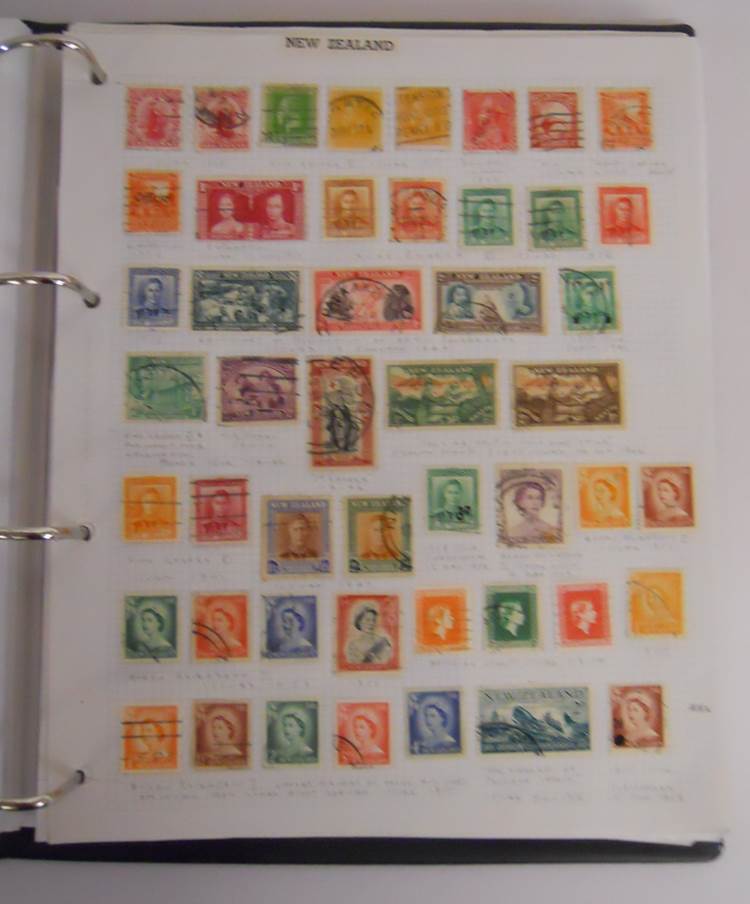 Good album of British Commonwealth stamps