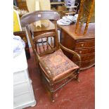 Edwardian rocking chair