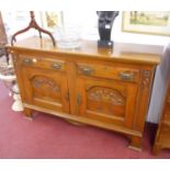 Art Nouveau mahogany sideboard