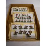 Collection of miniature tin soldiers