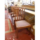 Set of 4 G-Plan dining chairs