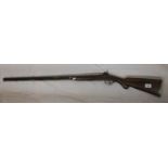 Old flint lock rifle