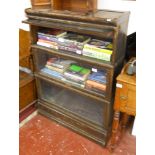 3 tier Globe-Wernicke bookcase