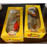 2 boxed Womble Pelham puppets