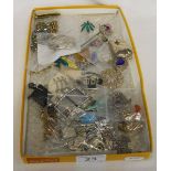 Box of costume jewellery