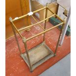 Brass and iron stick stand