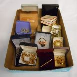 Box of costume jewellery