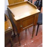 Oak pot cupboard