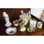 Collection of china to include Delft, Sylvac, Royal Worcester etc.