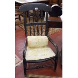 Edwardian armchair